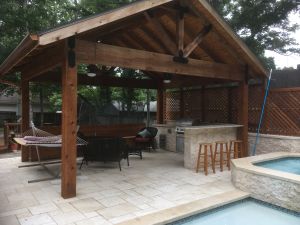 Arbors and Pergolas #001 by Wise Pool Company