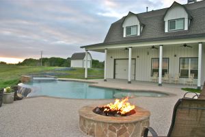 Fireplaces and Firepits #004 by Wise Pool Company