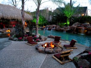Fireplaces and Firepits #005 by Wise Pool Company