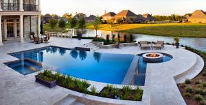 Fireplaces and Firepits #009 by Wise Pool Company